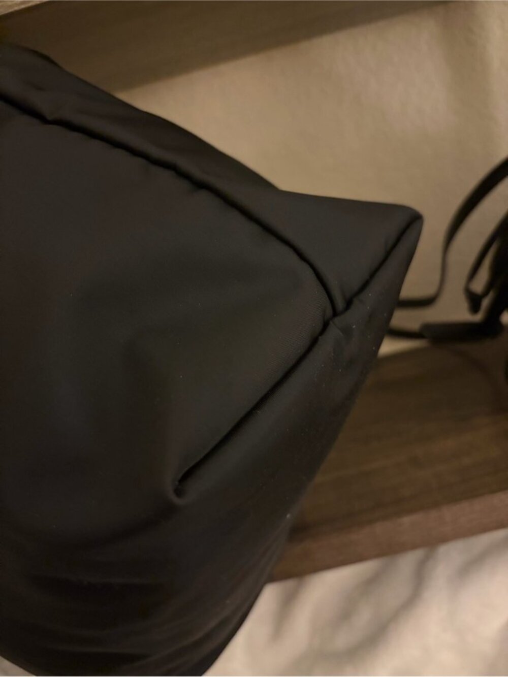 Longchamp Black Nylon Le Pliage Top-Handle Tote - Picture 4 of 12